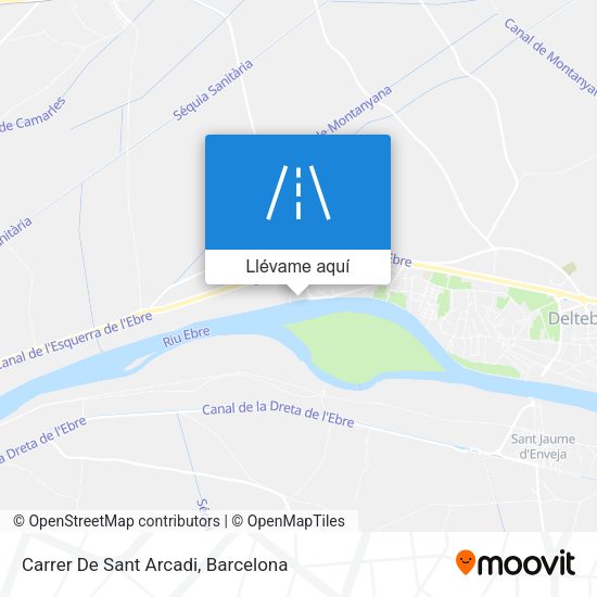 Mapa Carrer De Sant Arcadi