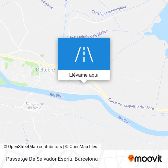 Mapa Passatge De Salvador Espriu