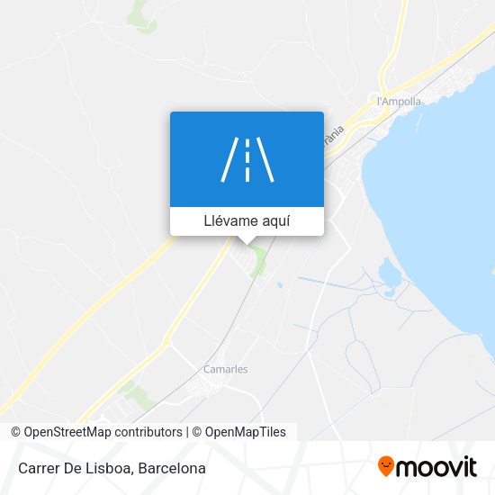 Mapa Carrer De Lisboa
