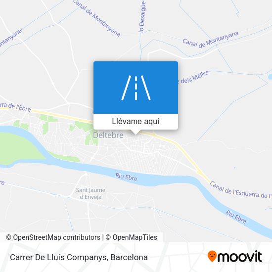 Mapa Carrer De Lluís Companys