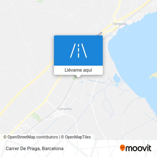 Mapa Carrer De Praga