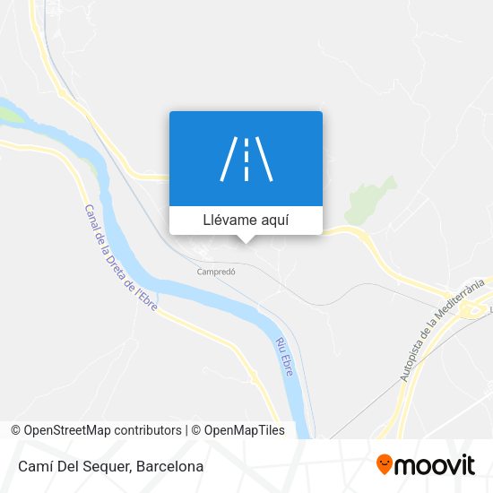 Mapa Camí Del Sequer