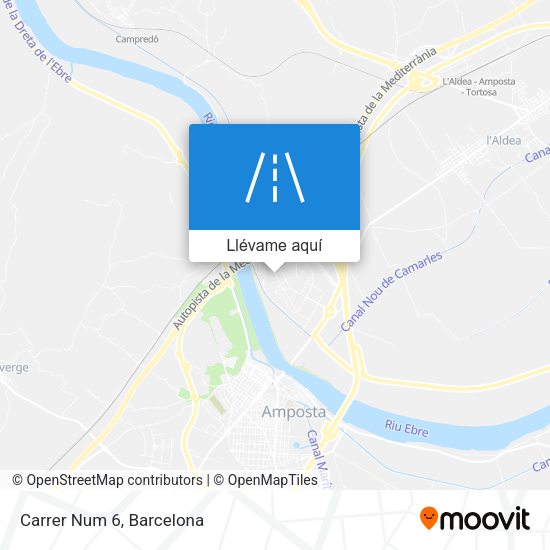 Mapa Carrer Num 6