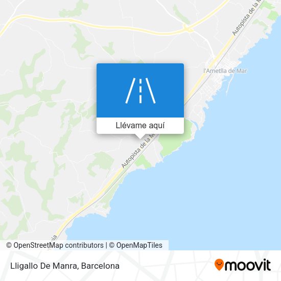 Mapa Lligallo De Manra