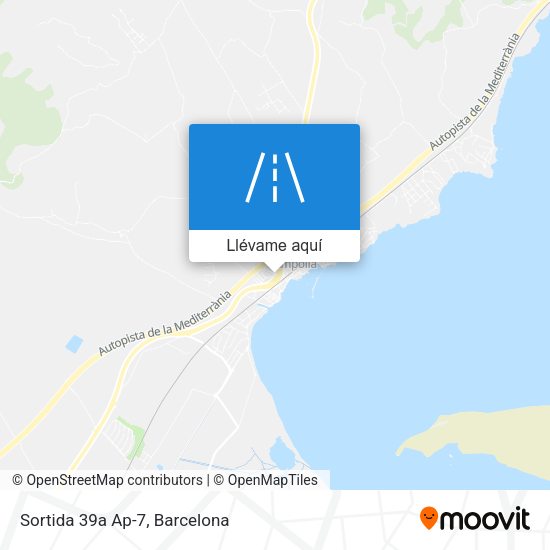 Mapa Sortida 39a Ap-7