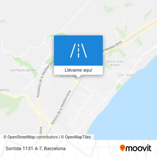 Mapa Sortida 1131 A-7
