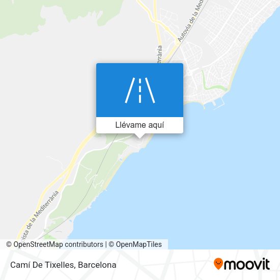 Mapa Camí De Tixelles