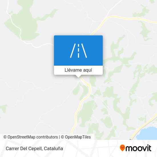 Mapa Carrer Del Cepell