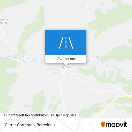 Mapa Carrer Carrerada