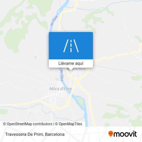 Mapa Travessera De Prim