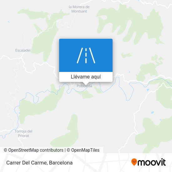 Mapa Carrer Del Carme