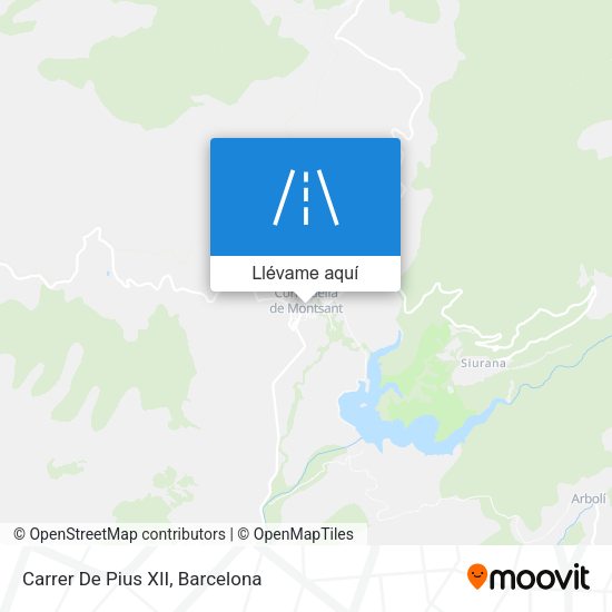Mapa Carrer De Pius XII