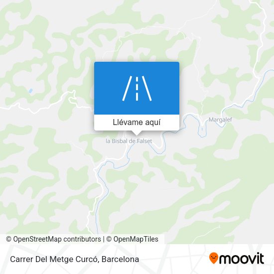 Mapa Carrer Del Metge Curcó