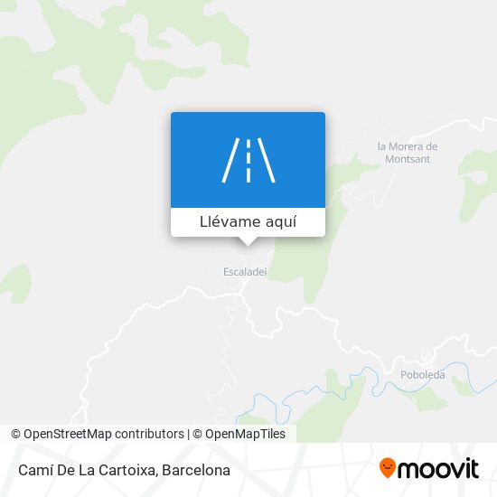 Mapa Camí De La Cartoixa