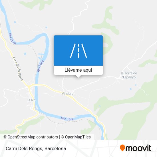 Mapa Camí Dels Rengs