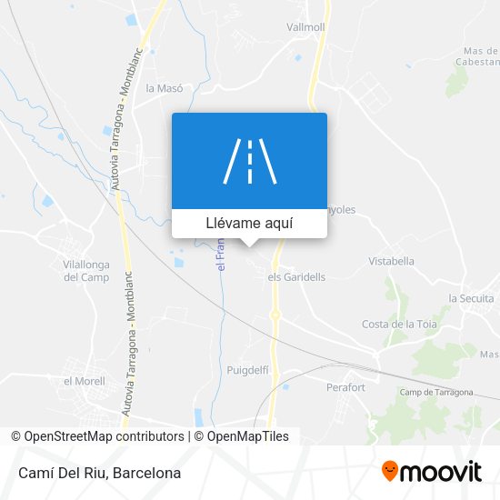 Mapa Camí Del Riu