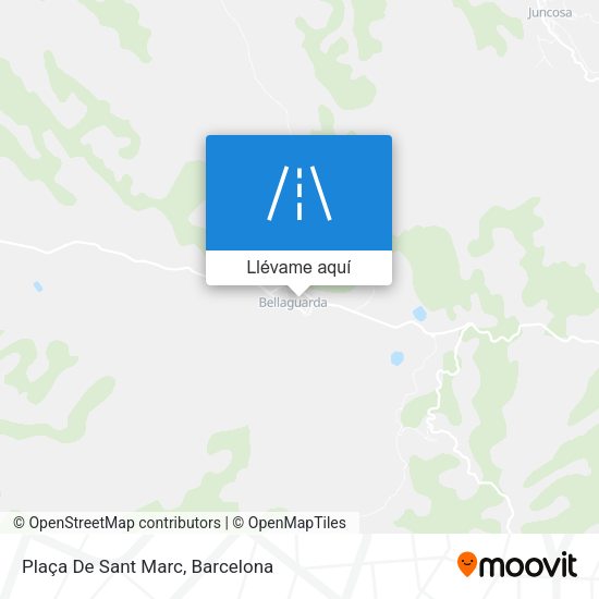 Mapa Plaça De Sant Marc