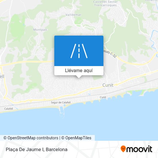 Mapa Plaça De Jaume I