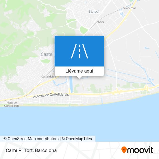 Mapa Camí Pi Tort