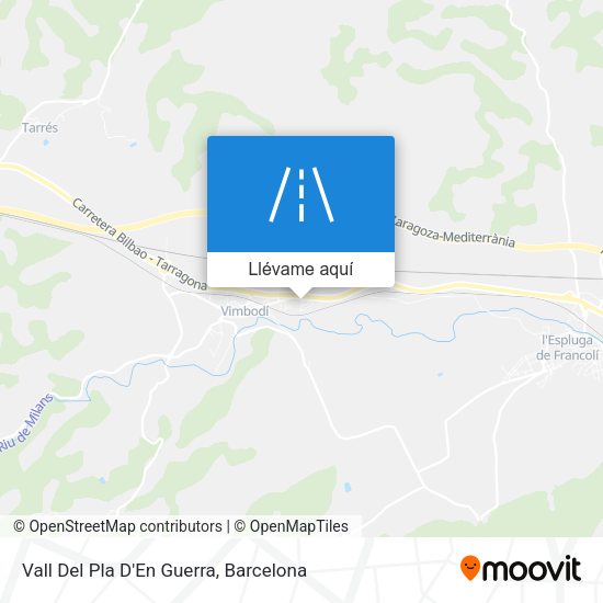 Mapa Vall Del Pla D'En Guerra