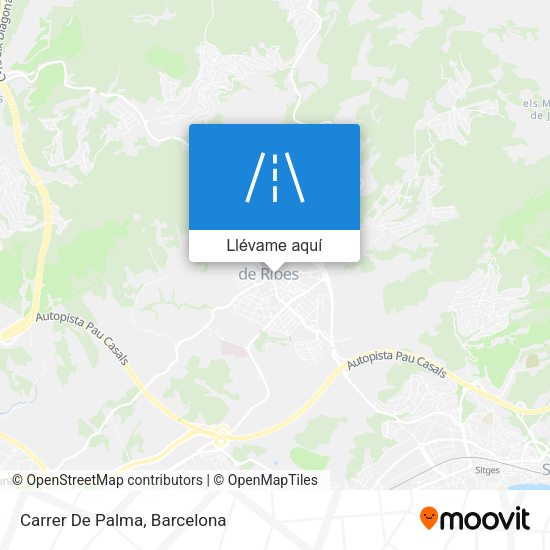 Mapa Carrer De Palma