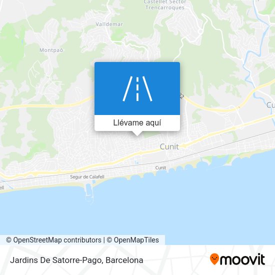Mapa Jardins De Satorre-Pago