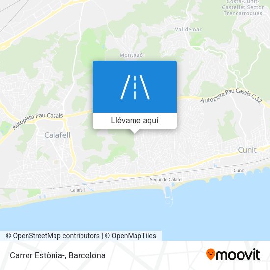 Mapa Carrer Estònia-