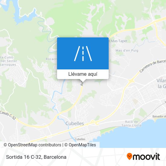 Mapa Sortida 16 C-32
