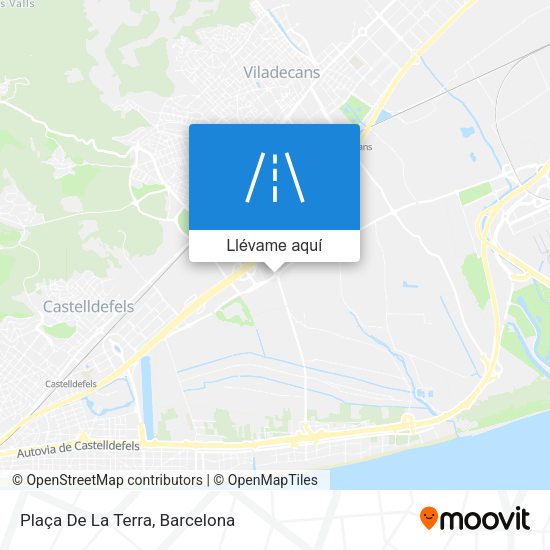 Mapa Plaça De La Terra