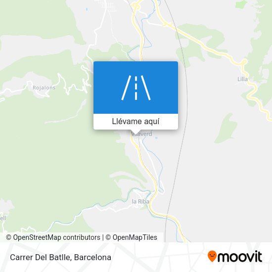 Mapa Carrer Del Batlle