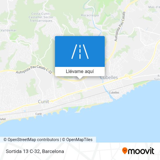 Mapa Sortida 13 C-32