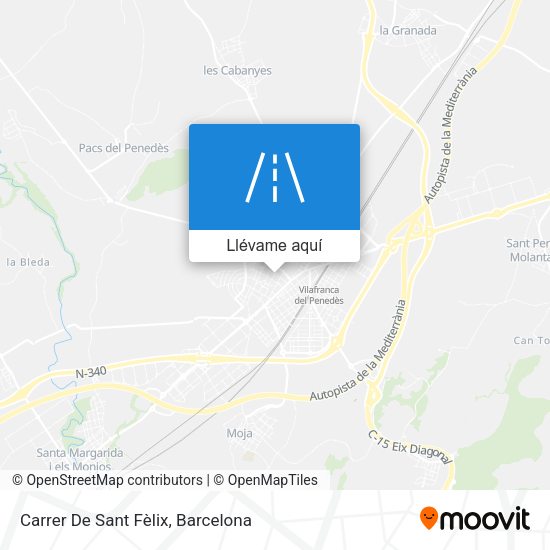 Mapa Carrer De Sant Fèlix