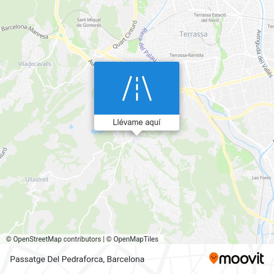 Mapa Passatge Del Pedraforca