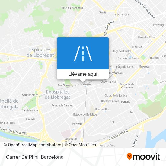Mapa Carrer De Plini