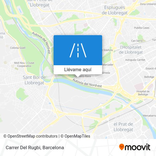 Mapa Carrer Del Rugbi