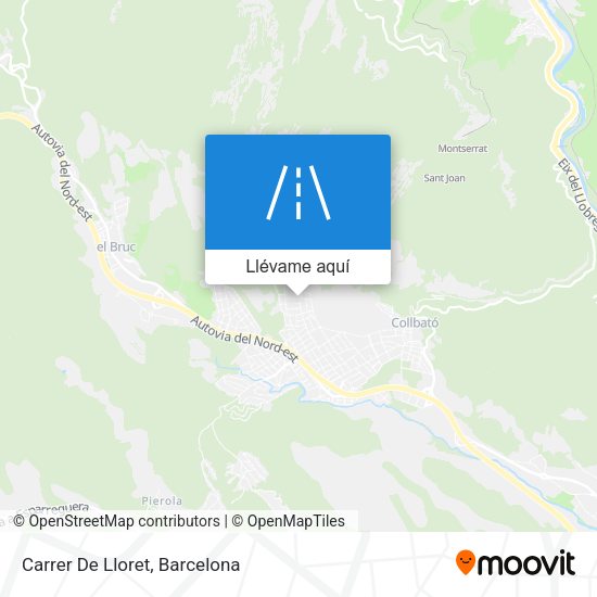 Mapa Carrer De Lloret