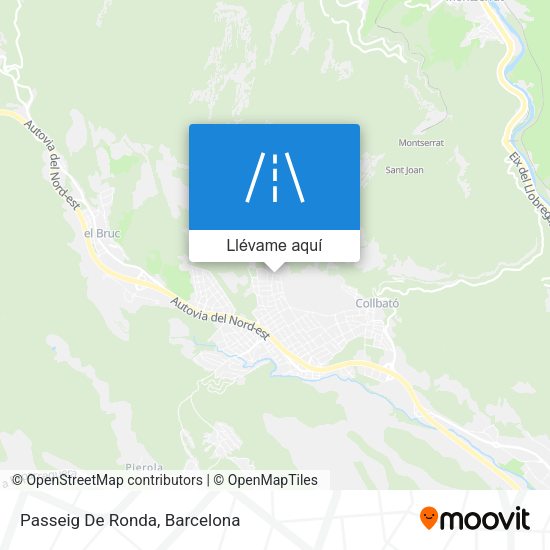 Mapa Passeig De Ronda