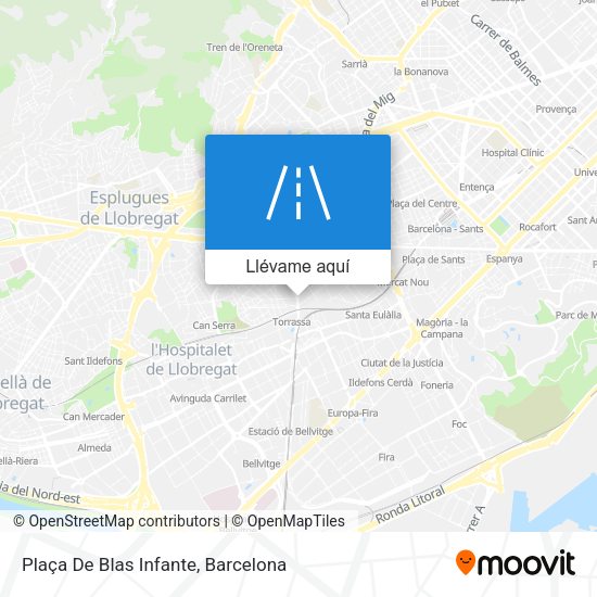 Mapa Plaça De Blas Infante