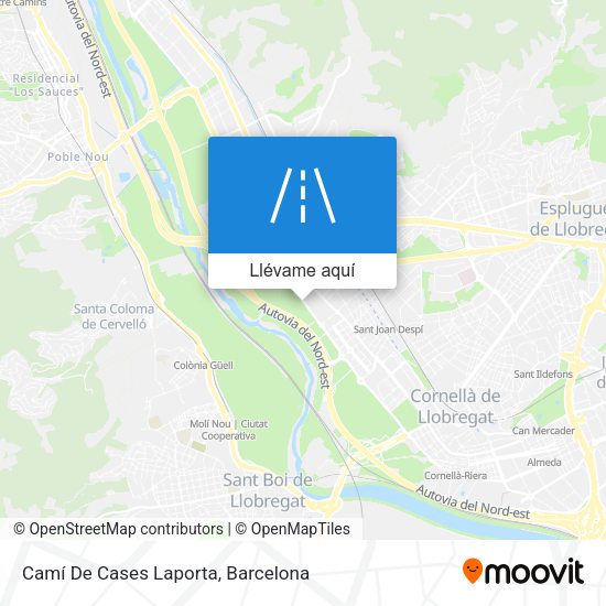 Mapa Camí De Cases Laporta