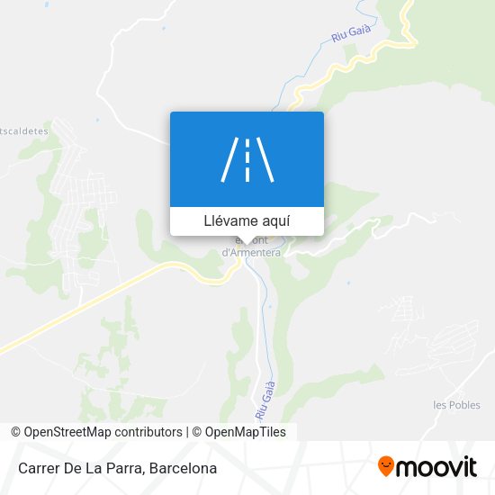 Mapa Carrer De La Parra