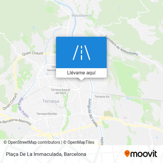 Mapa Plaça De La Immaculada