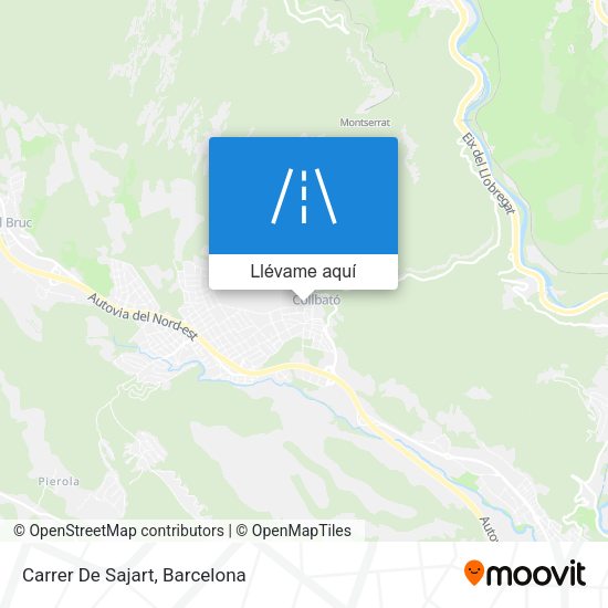 Mapa Carrer De Sajart