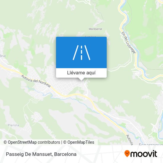 Mapa Passeig De Mansuet