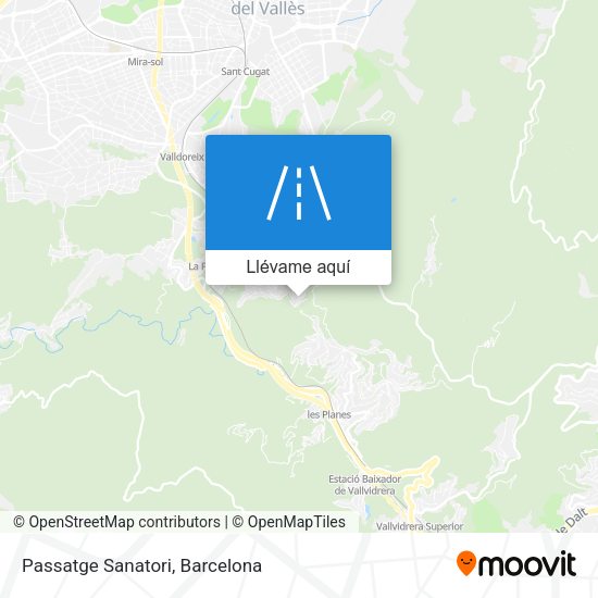 Mapa Passatge Sanatori