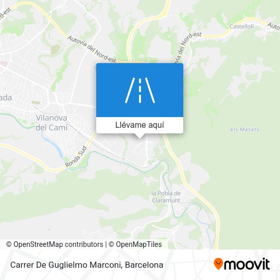 Mapa Carrer De Guglielmo Marconi