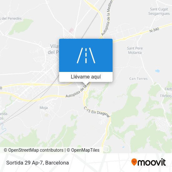 Mapa Sortida 29 Ap-7