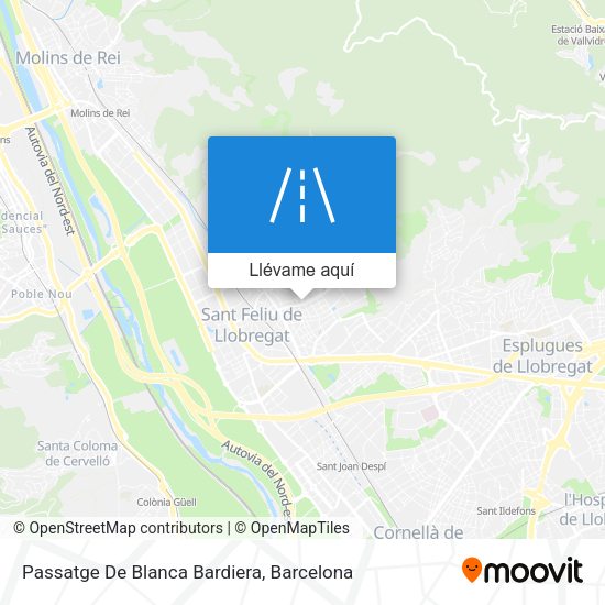 Mapa Passatge De Blanca Bardiera