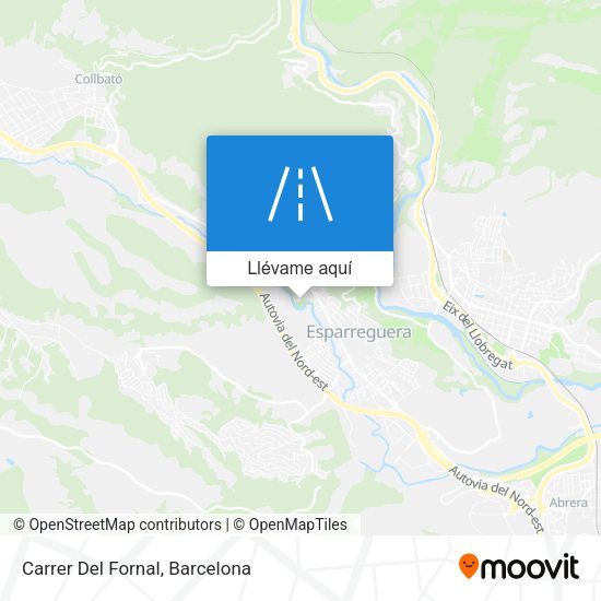 Mapa Carrer Del Fornal