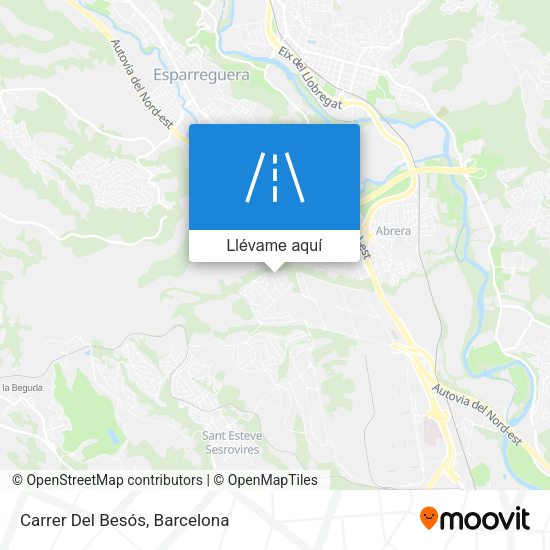 Mapa Carrer Del Besós
