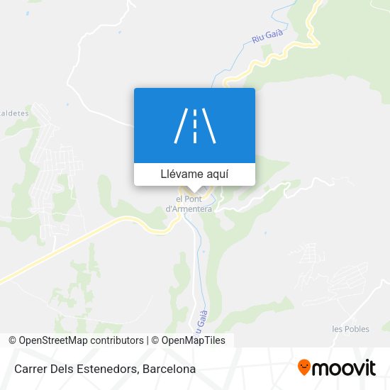 Mapa Carrer Dels Estenedors